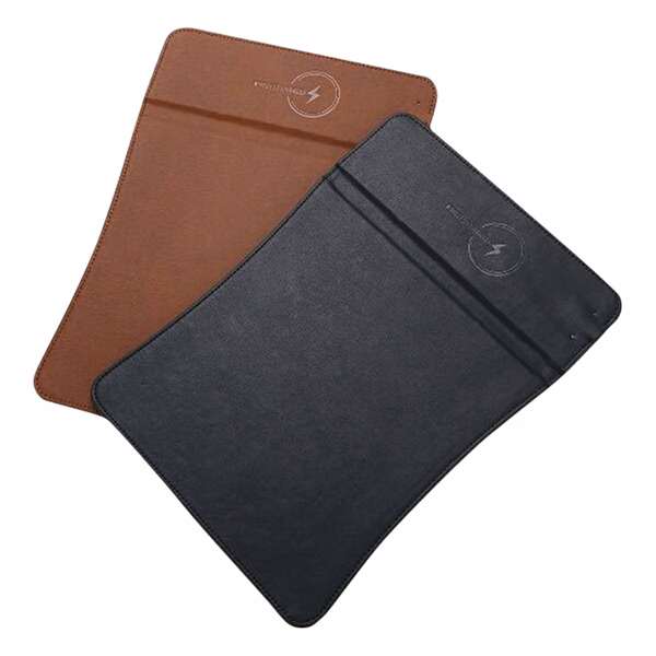 Qi Wireless Charger, Mouse Mat / Pad and Phone Stand PU