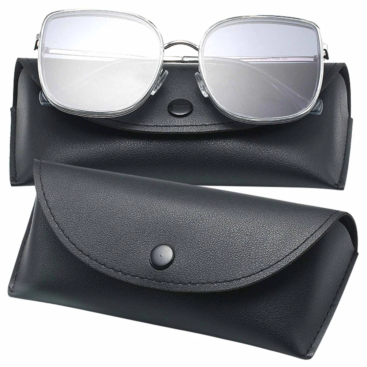 Portable PU Leather Glasses Case 1
