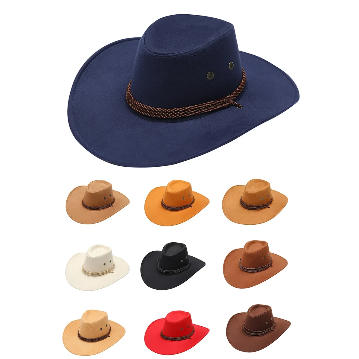Cowboy Hat With Large Brim 1