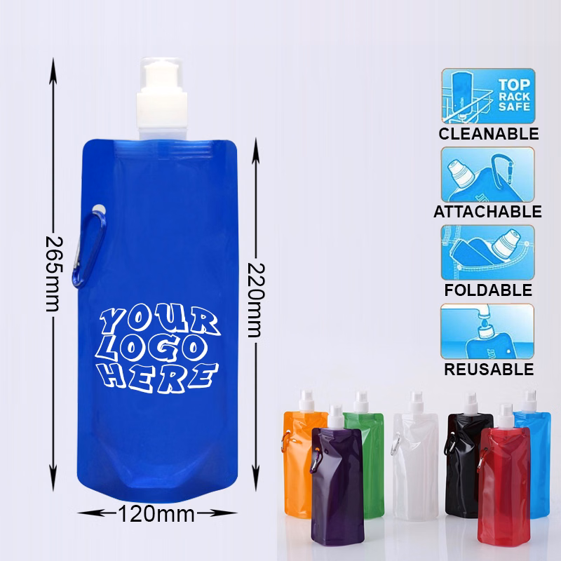 16 oz Collapsibel Water Bottle