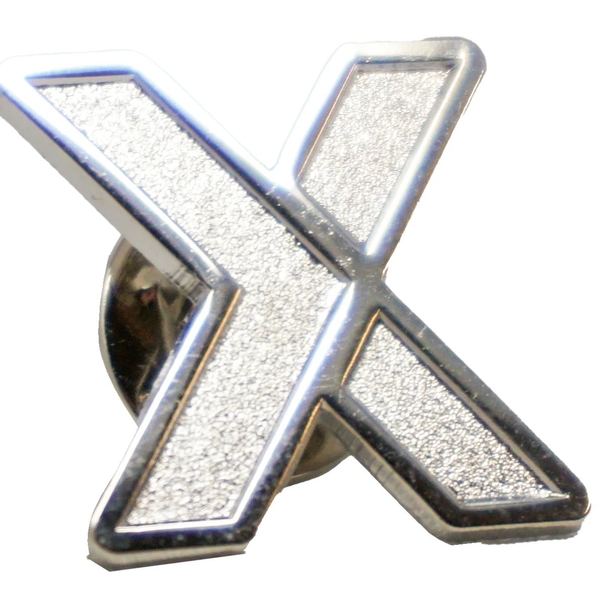 Diestruck Sandblasted Lapel Pins: Iron 3/4" W x 3/4" H 1