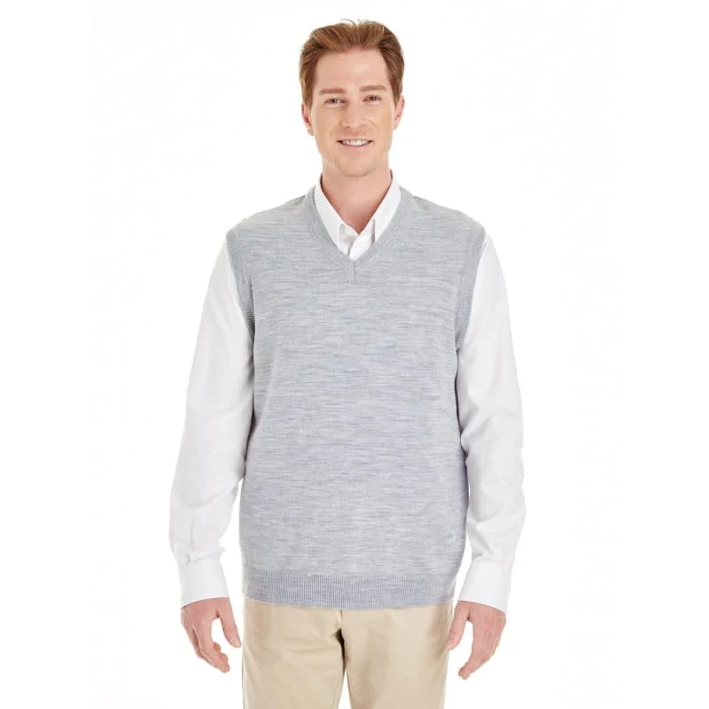 Harriton Men's Pilbloc™ V-Neck Sweater Vest 1