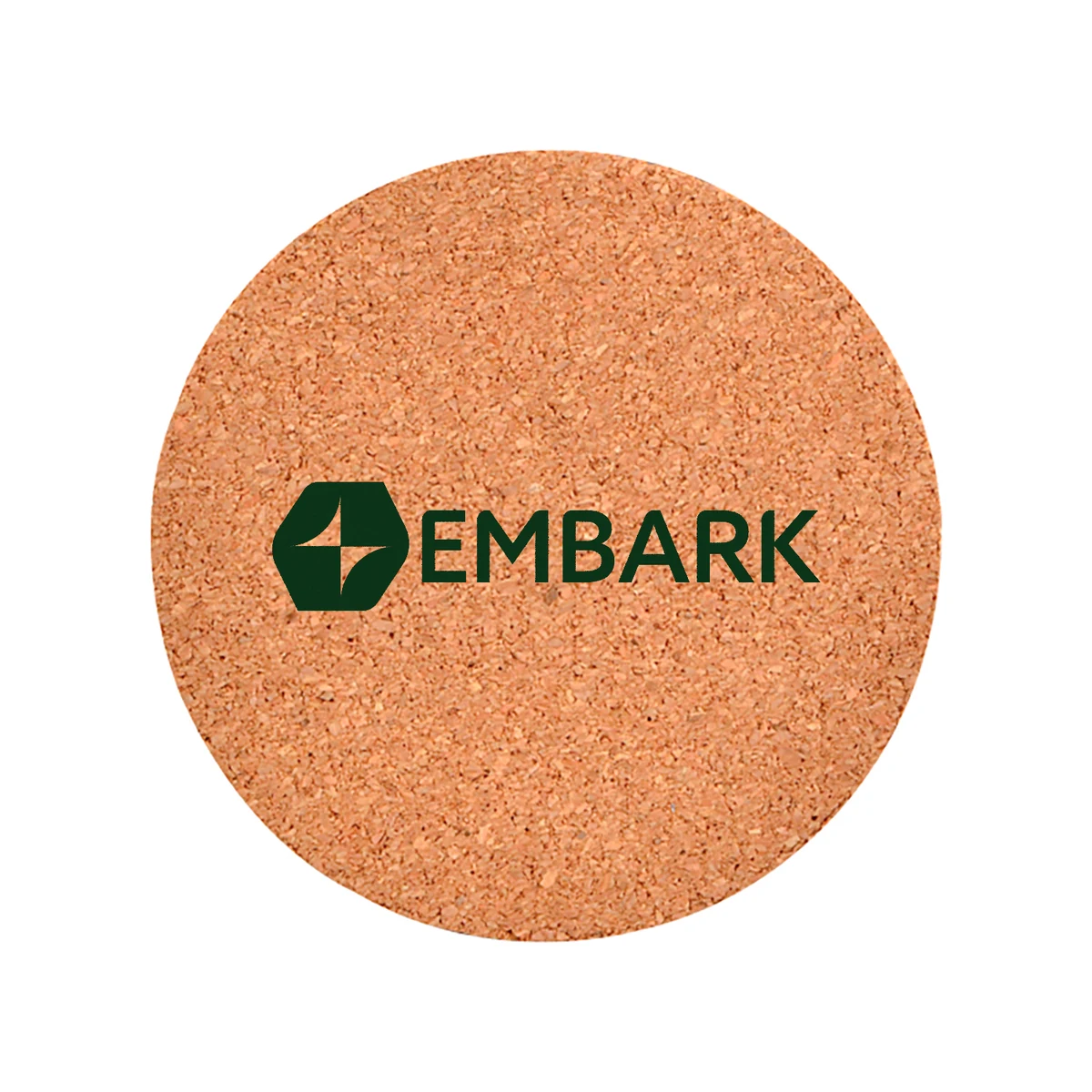 Round Cork Trivet 1