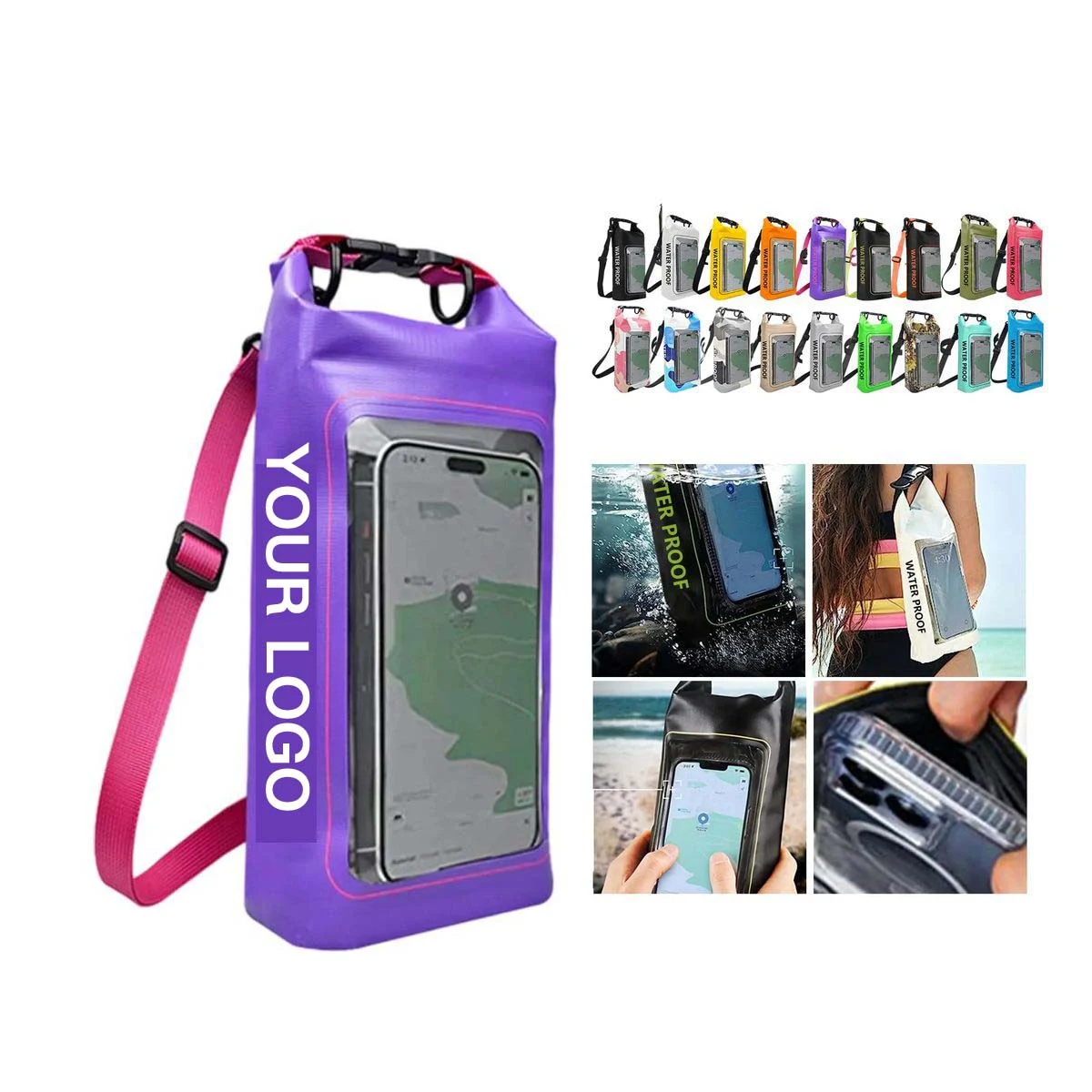 Tear Resistant Outdoor Waterproof Crossbody Bag 1