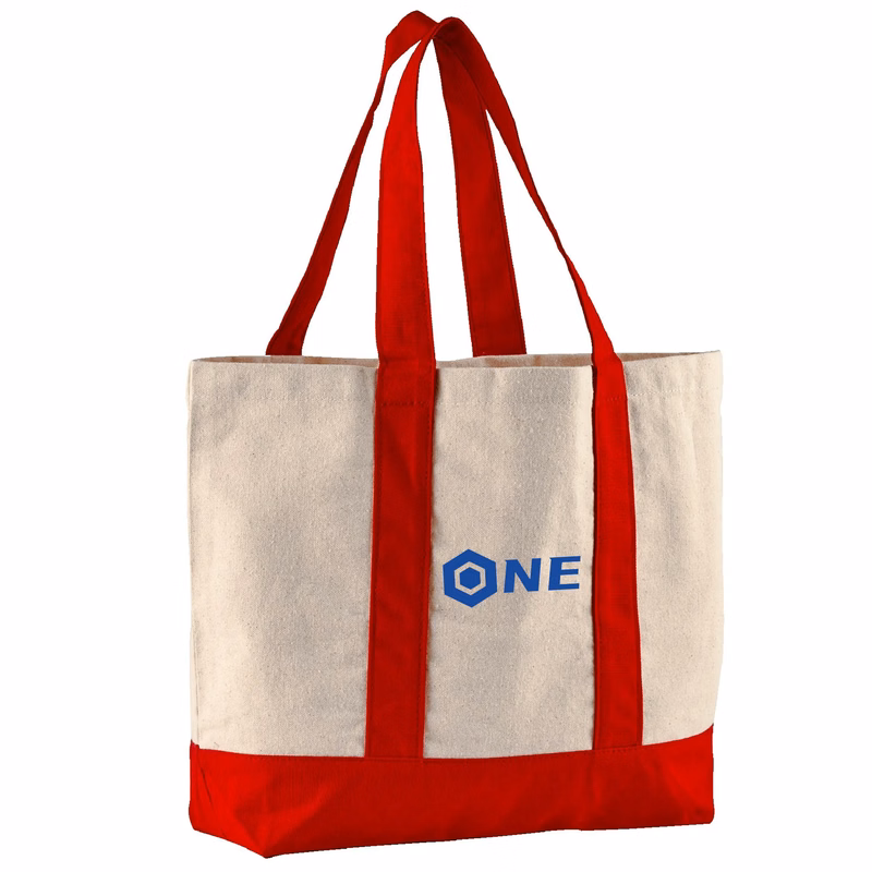 10 Oz. Cotton Canvas Boat Tote Bag