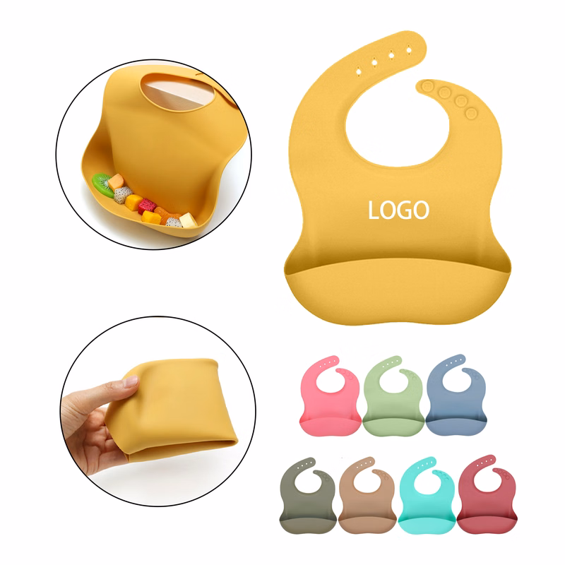 MOQ:20pcs Adjustable Neck Bib