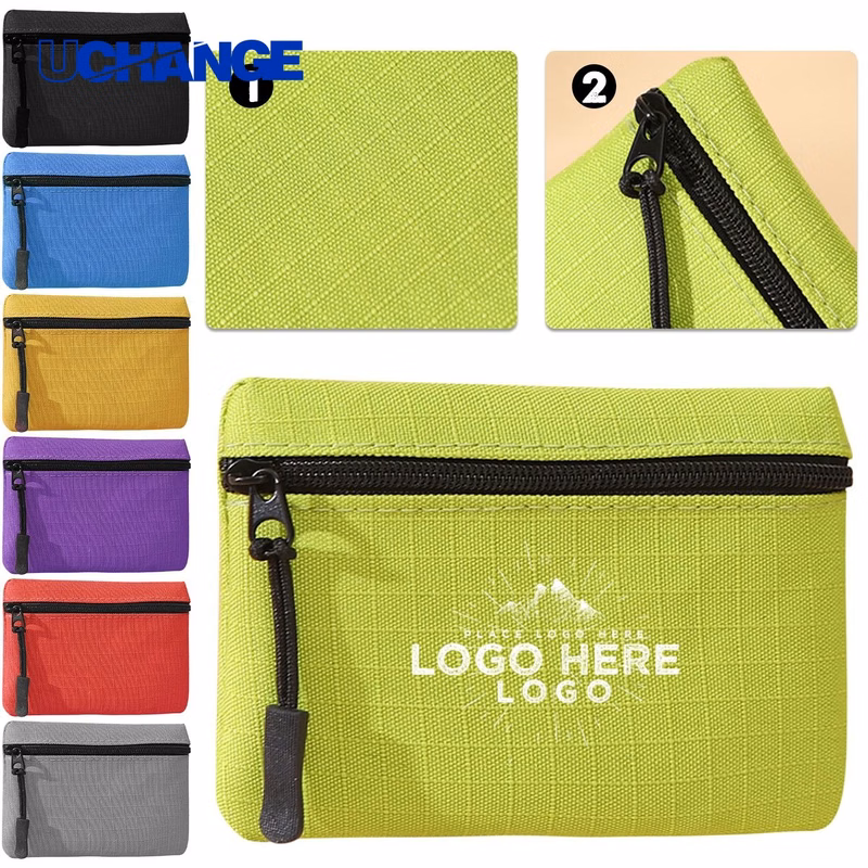 Mini Canvas Coin Purse for Change