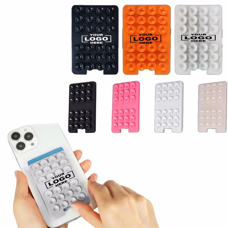 Shower Phone Holder with Wallet and Hands-Free Mirror