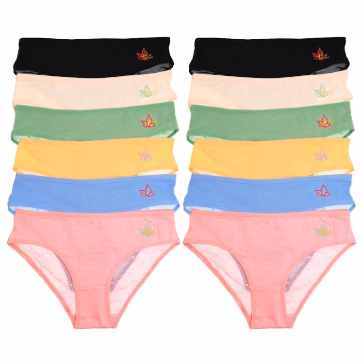 Cotton Bikini Panties - Size Small-XL Assorted Colors