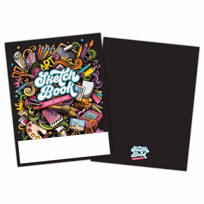 Activity/Coloring Book - 8.5x11 - (12 Pages)