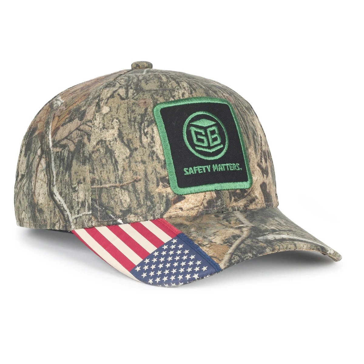 Structured w/Camo Flag Visor Insert 1