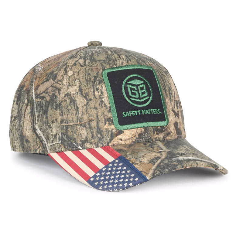 Structured w/Camo Flag Visor Insert