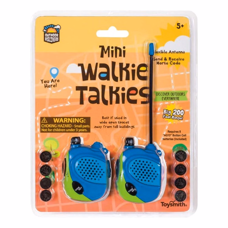 Mini Walkie Talkies - 2 Pack