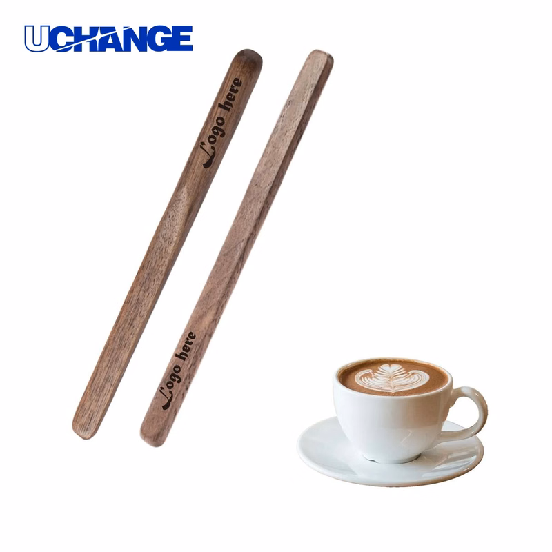 Walnut Wooden Stirrer Tool for Coffee