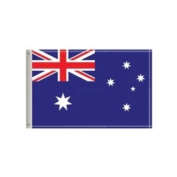 National Flag, Australia, Single-Sided - 72"W x 48"H 1