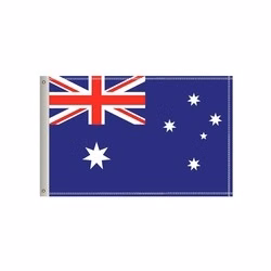 National Flag, Australia, Double-Sided - 96"W x 60"H