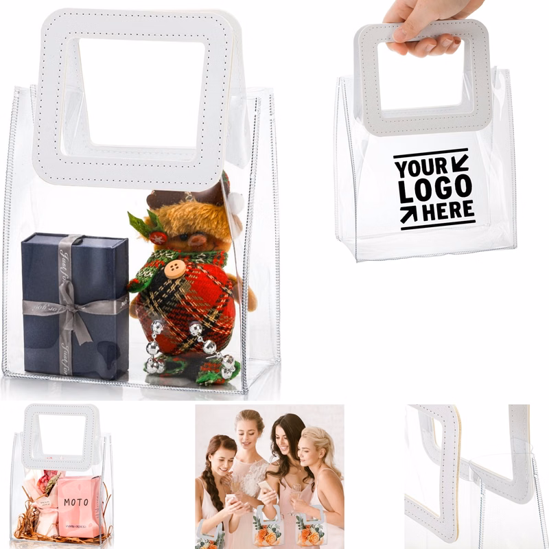 Transparent PVC Gift Tote Bag