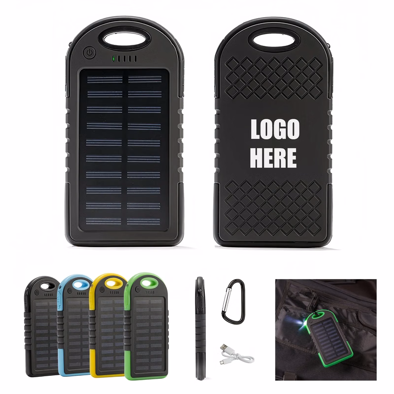 4000mAh Waterproof Solar Power Bank