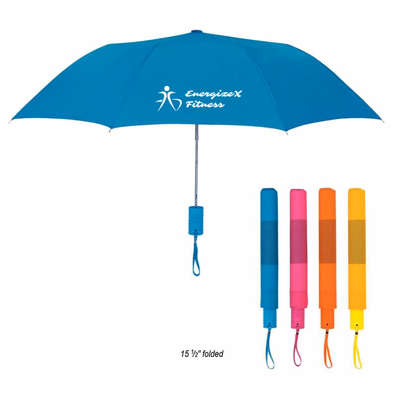 42" Foldable Neon Telescopic Umbrella