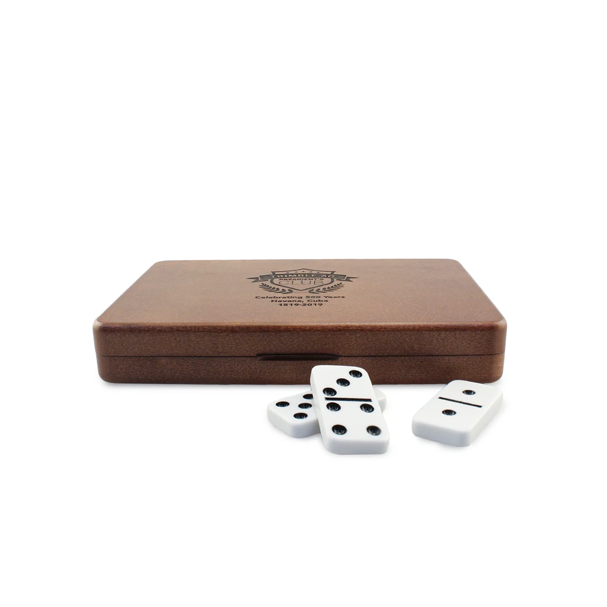 Dbl 6 Professional Domino Box, 8 x 5 x 1.5" 1