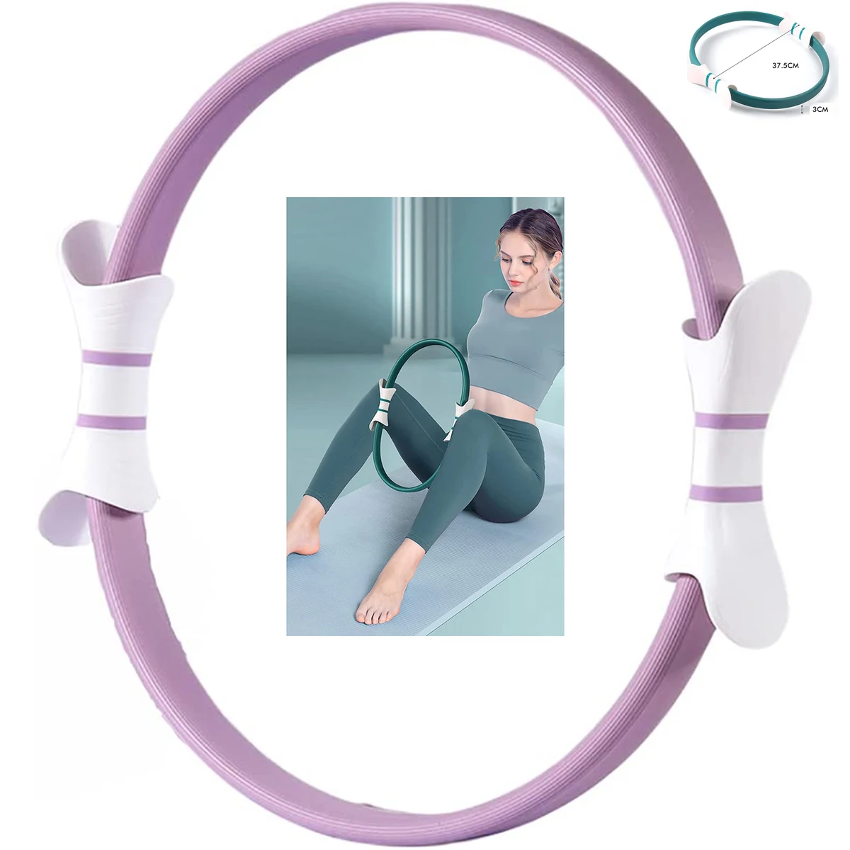 Home Essential Fitness Pilates Ring 1