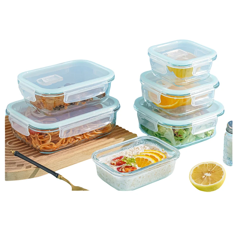 Glass food container 1
