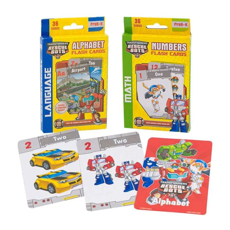 Transformers Rescue Bots Flash Cards - Assorted Themes 1