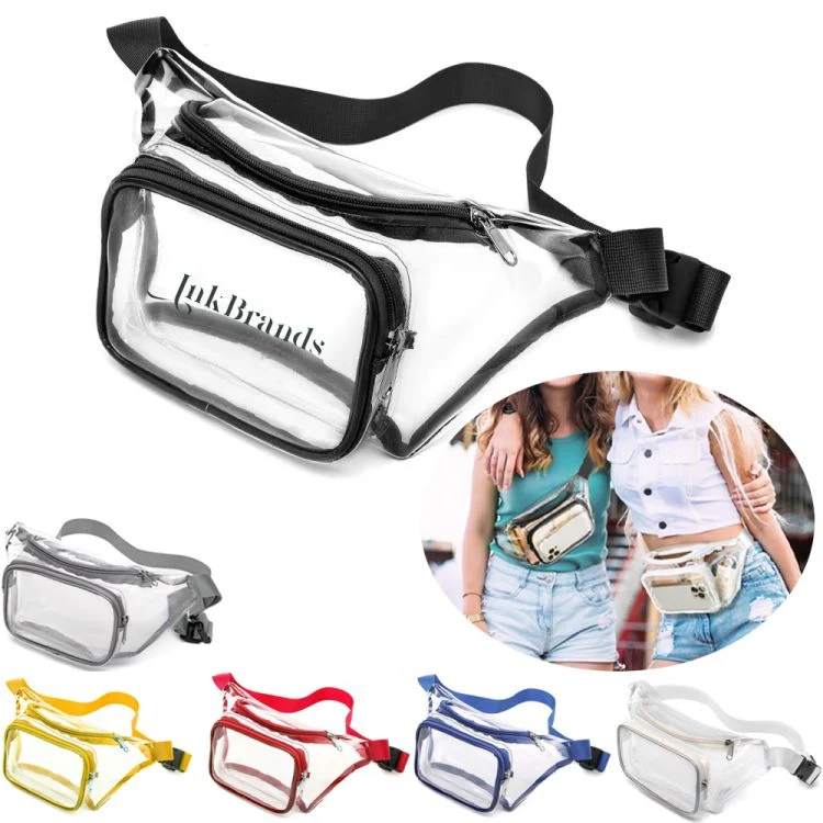 Clear Fanny Pack Stadium Approved Belt Bag Unisex 1