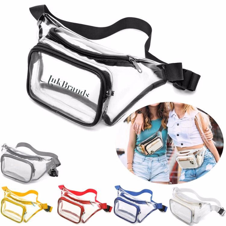 Clear Fanny Pack Stadium Approved Belt Bag Unisex