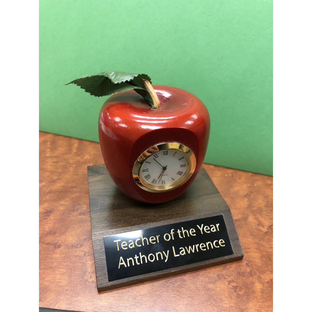 Apple Clock Trophy 1