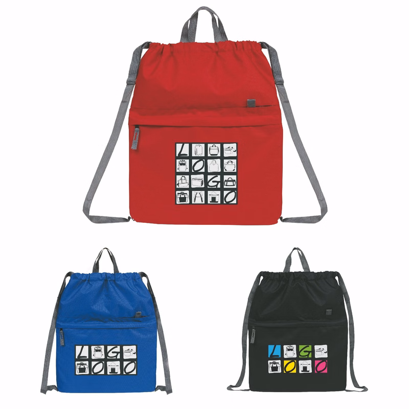 Contempo Drawstring Backpack