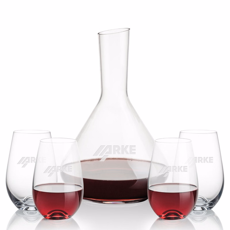 Terrassa Carafe & Boston Stemless Wine