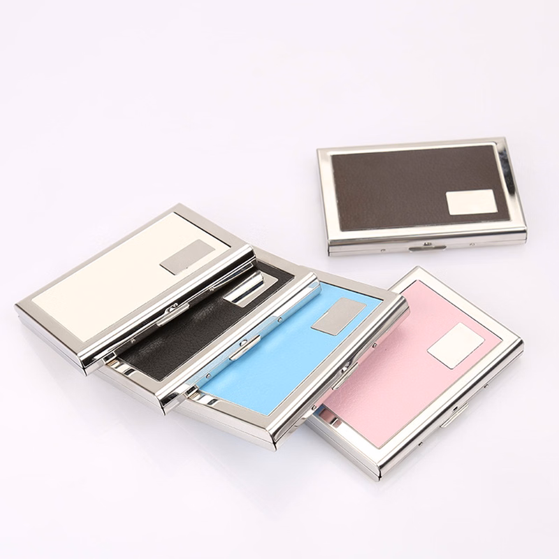 RFID Blocking Stainless Steel Credit Card Holder Wallet
