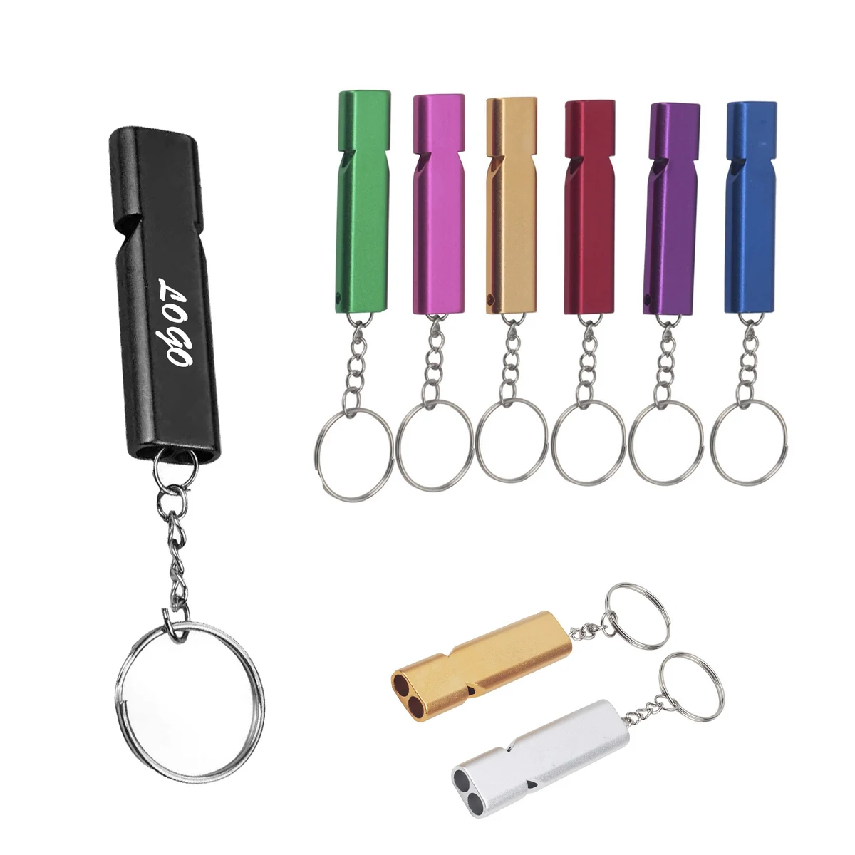 Aluminum Alloy Outdoor Whistle 1