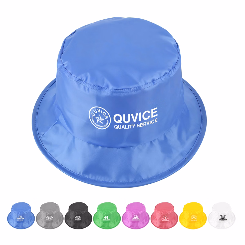 Foldable Advertising Polyester Cap With Pouch