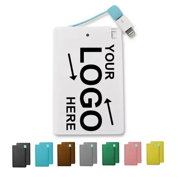 Custom 4000mAh Power Bank with Integrated LED — Tech Giveaway Essential 1