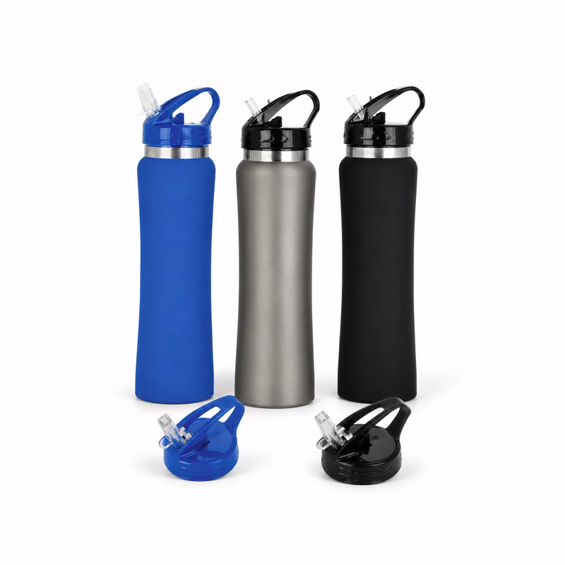 Endura 25 oz Water Bottle with Rubber Coated Finish