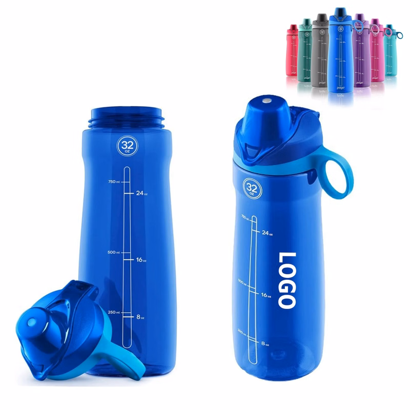 Plastic Water Bottle with Carry Handle