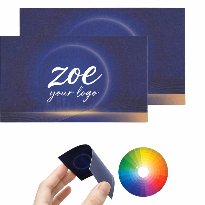 Full Color Premium Coated Business Cards Double Sided MOQ100