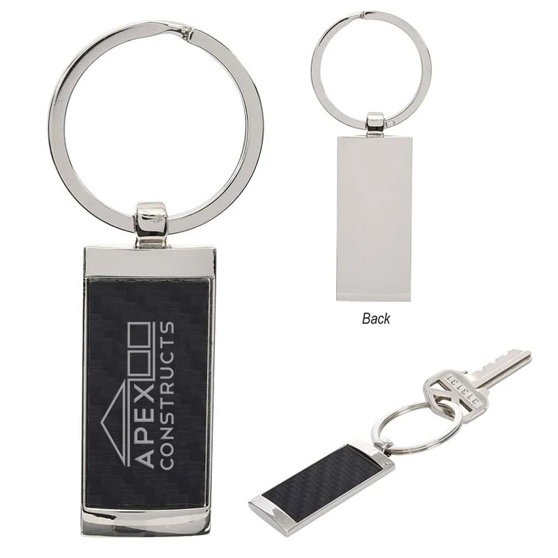 Block-Mirrored Key Chain 1