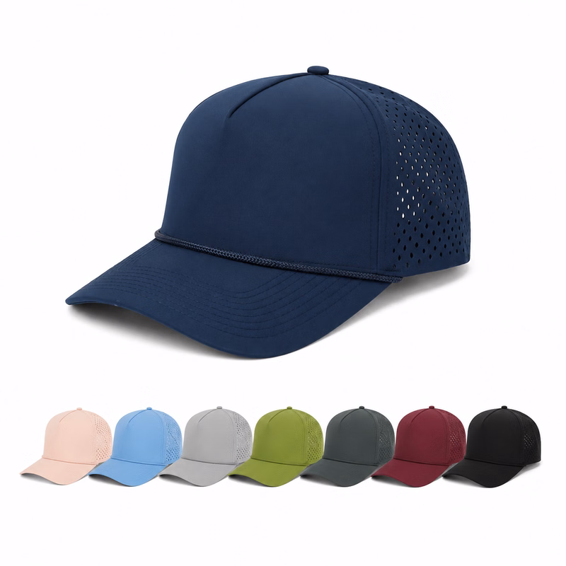 Ventilated Polyester 5-Panel Baseball Cap