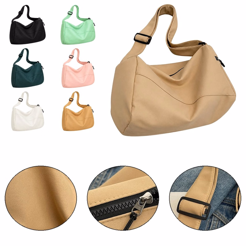 Solid Color Workout Casual Sports Bag