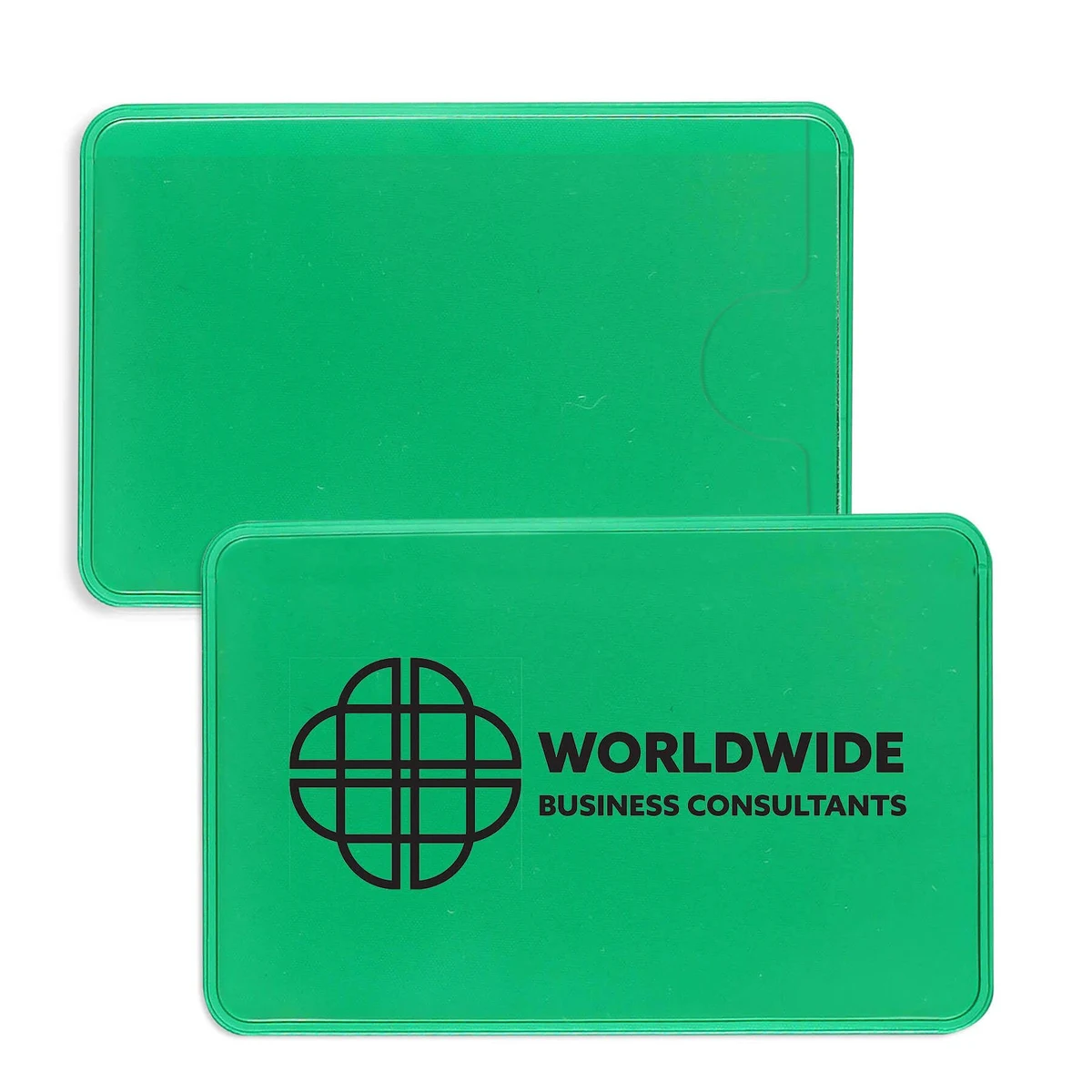 Translucent Vinyl Side Opening Card Holder 1