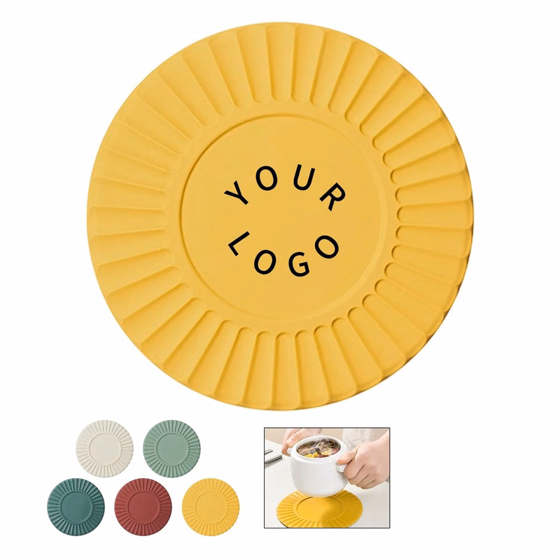 Round Silicone Coaster for Mug Protection