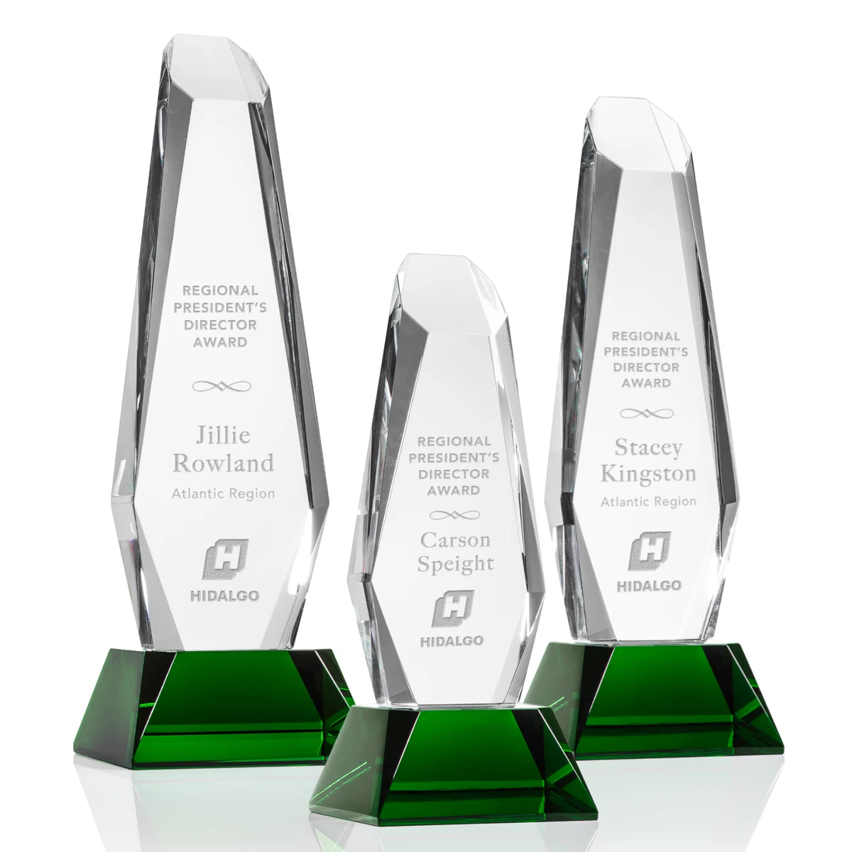 Rawlinson Award on Base - Green 1