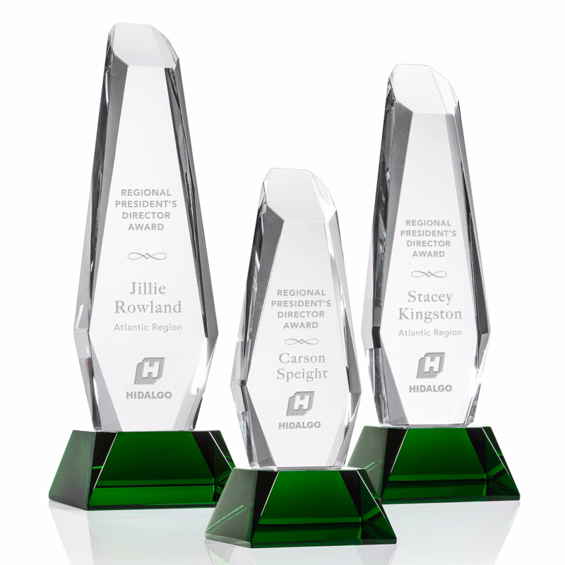 Rawlinson Award on Base - Green