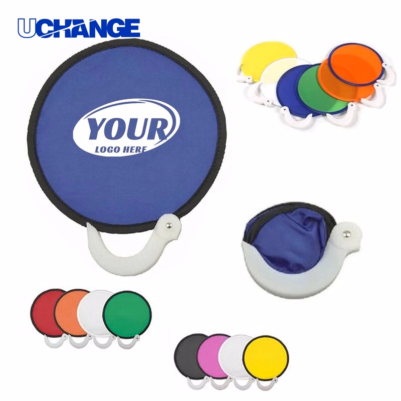 Foldable Flying Disc Fan Accessory for Events