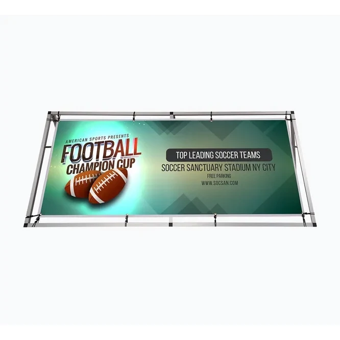 Horizontal A Frame with Banner (21ft x 3ft) 1