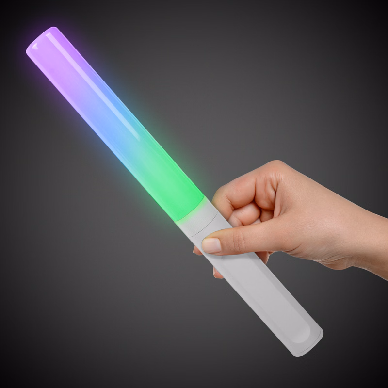 LED 12" Wand with White Handle