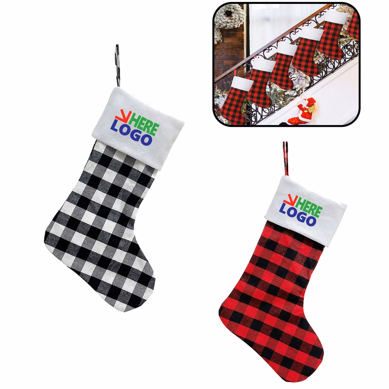 MOQ 20 PCS Festive Holiday Stocking